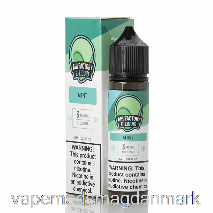 Engangs Vape Danmark Mint - Air Factory E-liquid - 60ml 0mg